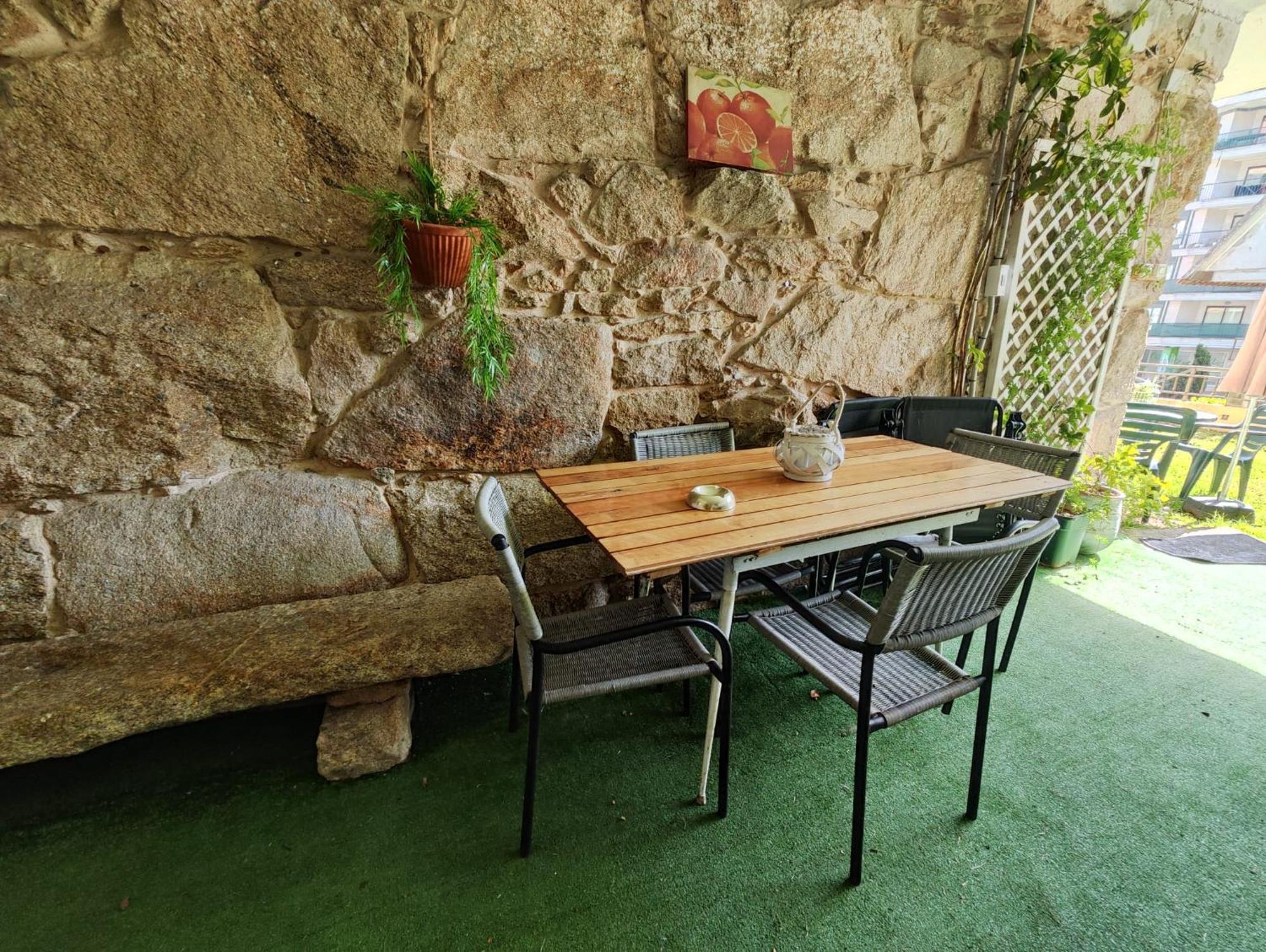 Baiona, 3 Dormitorios Con Jardin מראה חיצוני תמונה